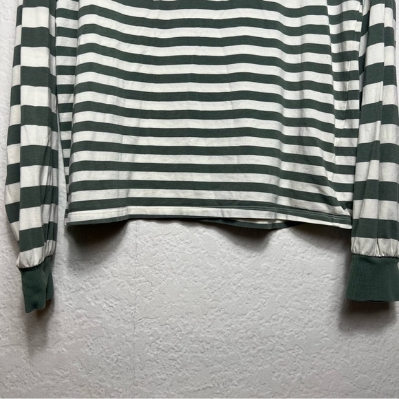 Candace Cameron Bure Striped Long Sleeve Top - Picture 2 of 7